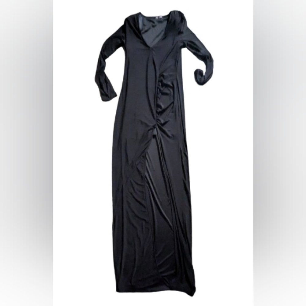 Fashion Nova Black Long Sleeve Dress